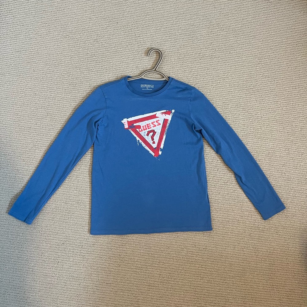 GUESS Light Blue long sleeve shirt